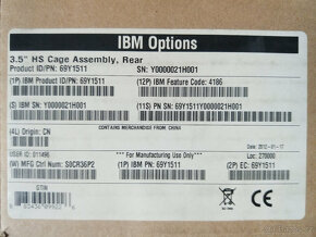 HDD Hot swap sadu pro server IBM x3630 M3 - 2