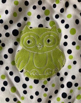 Kapsář na dětskou postýlku se sovou, unisex - 2