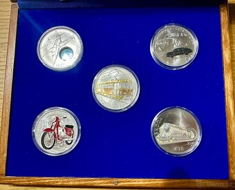 Kompletní sada série Slavné dopravní prostředky BK - 2