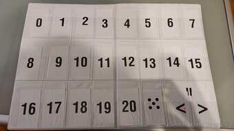 Desky na číslice a písmena - 2