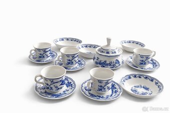 Kávový servis, starožitný Cibulák-Thun - 2