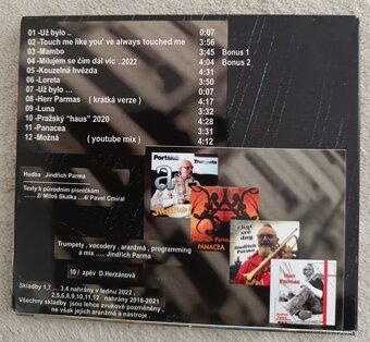 Prodám CD JINDŘICH PARMA - UŽ BYLO...VOL.1 - 2