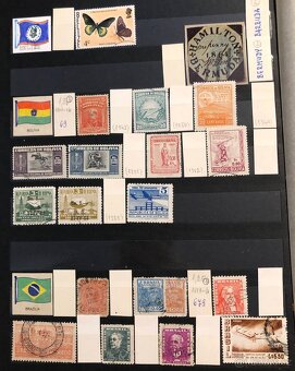 Album známek Amerika, USA, Latinská Amerika - 2