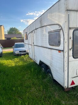 Prodám karavan za mini tahač - 2