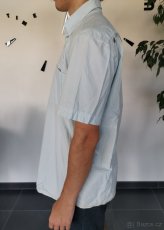 Pánská modrá košile s krátkým rukávem L.O.G.G. H&M vel. M/L - 2