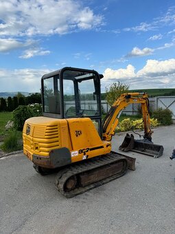 Minibagr jcb 802 2x lzice naklapecka 2.5t - 2