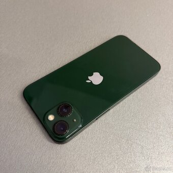 iPhone 13 128GB zelený, 100% baterie, záruka rok - 2