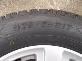 Originální Alu kola Audi Q5 s pneu 225/65R17 - 2