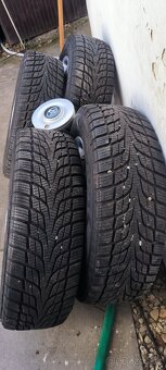 Prodám alu disky Borbet 5,5Jx14- 4x100 s pneu - 2