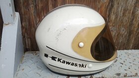 Retro helma Kawasaki - 2