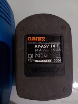 NAREX AN14E 14,4V AKU NABIJEČKA + 2X BATERIE - 2