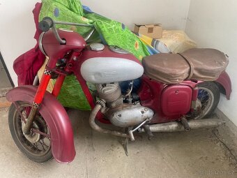 Jawa 250 kývačka, panelka, bez TP - 2