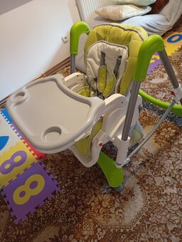 Jídelní krmící židlička Caretero Bistro - 2