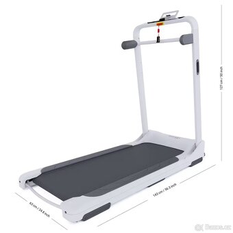 Běžecký pás Initial Run 45×120 cm 12 km/h bez montáže - 2