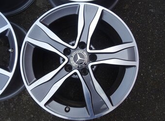 Alu disky originál Mercedes 17", 5x112, ET 48,5 , šíře 7J - 2