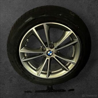 Originální alu kola BMW 5x112 + zimní 225/55r17 - 2