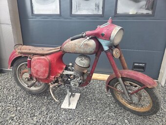 Jawa 350 panelka s doklady - 2