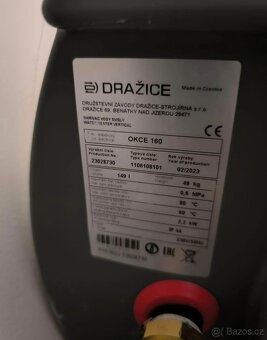 Zánovní bojler Dražice OKCE 160 - 149 l, plně funkční - 2