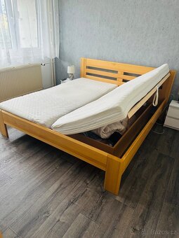 Postel z masivu 180x200 - 2