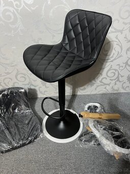 2x barová židle - NOVÁ - 2