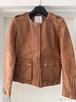 Kožená bunda H & M NOVÁ - 2