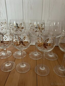 Skleničky na víno - 2 velikosti - 2