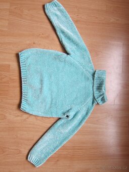 Žinylkový svetr vel. 122-134 - 2