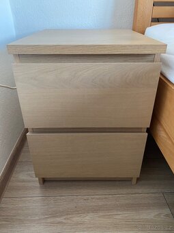 DVA Noční stolky malm IKEA - 2