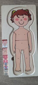 Skladacka puzzle lidske telo - 2