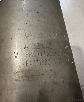 Tlumič výfuku Rezonátor Mercedes CL500 A2214915700 - 2
