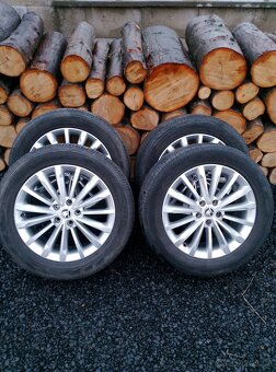 ALU disky Kodiaq + letní pneu - 2