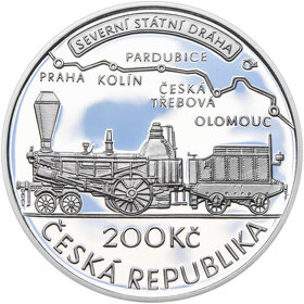 Pamětní stříbrná mince ČNB 2015 Jan Perner PROOF - 2