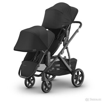 uppababy vista v3 double stroller dvojčata - 2