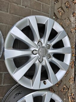 ALU kola disky orig AUDI 5x112 A4 A3 A6 R17 ET39 8J - 2