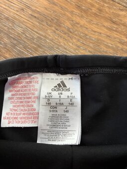 Chlapecké černé plavky Adidas, vel. 134/140 - 2
