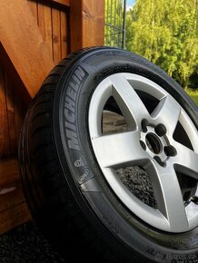 Audi ALU kola + letní gumy Michelin - 2