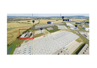 Průmyslová zóna Cheb areál s pozemkem 12.482m2, dům a hala - 2