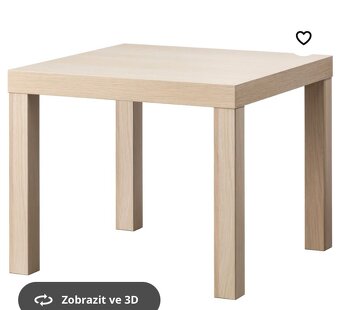 Konferenční stolek světle hnědý - 2
