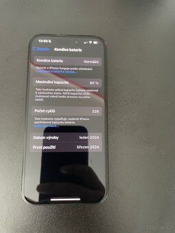 iPhone 15pro 128gb -jako nový - 2