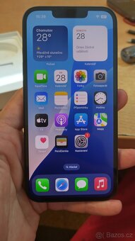 Apple iPhone 13 128GB Blue,skvělý stav,baterie97%,zár.12mes - 2