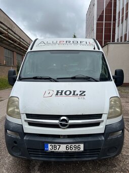OPEL MOVANO 2.5 DTI SKŘÍŇOVÝ – 84 kW, STK 08/2026 - 2