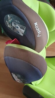 Autosedačka Kiddy Smartfix 091 Dublin green 15-36kg - 2