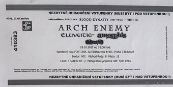 Arch Enemy 18. 10. 2025 - 2