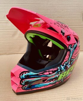 Přilba BELL SANCTION 2 DLX MIPS, Pink-Turquoise - vel. L - 2