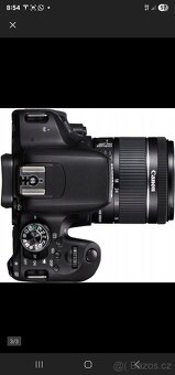 CANON zrcadlovka eos 800 d jako nový - 2
