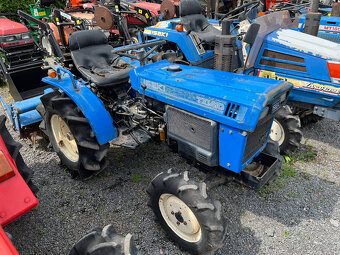 Iseki TX 1410 D , 4x4 s originálním rotavátorem - 2