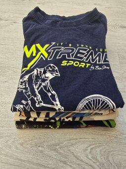 Chlapecká trika 134/140 - 2