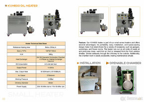 Horkovzdušný agregát  0-40 KW  na dálkové ovládání - 2