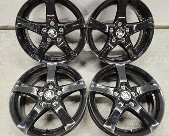 ŠKODA 6J 16 ET48 5X112 57,1MM NEJETÁ SADA - 2