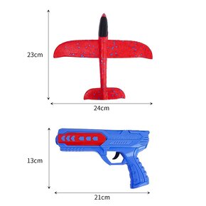 Polystyrénové letadlo s vystřelovací pistolí - 2